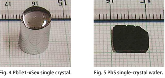 IV-VI semiconductor single crystals and single crystal wafers