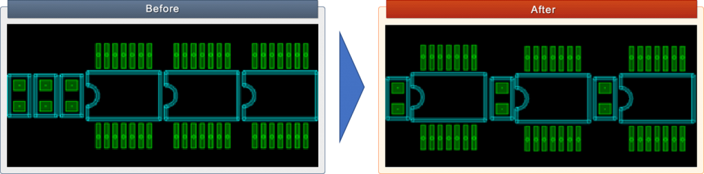 パスコンの配置